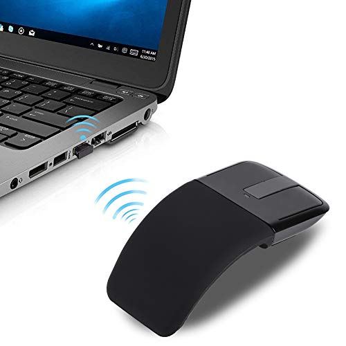 Image of SUNGOOYUE Wireless Mouse, Folding Mouse with Receiver 1600DPI 2.4Ghz Portable USB Wireless Mouse for Laptop PC