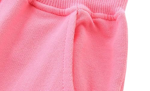 Image of Mud Kingdom Little Boys Girls Christmas Sweatpants Elastic Waist Joggers Embroidered Pattern Sweat Pants with Pockets