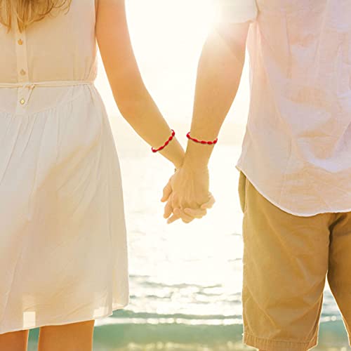 Casdan 14-16Pcs Evil Eye Bracelets For Women Mens Red Knot String Bracelets Hamsa Kabbalah Protection Bracelets Good Luck Ojo Bracelet Handmade Adjustable Friendship Bracelets Set Family #TOP4