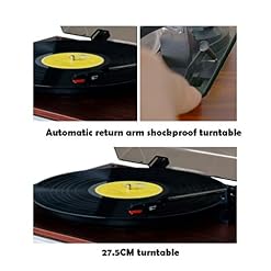 原文 Tourne Disque Bluetooth Table Platine Vinyle avec Haut-Parleur Stéréo, Lecture De Disque Vinyle Lecture Automatique… - Les Beatles, Paul McCartney, John Lennon, RIngo Starr, George Harrison 原文 Tourne Disque Bluetooth Table Platine Vinyle avec Haut-Parleur Stéréo, Lecture De Disque Vinyle Lecture Automatique… – Image 4