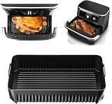 Bafiwu Air Fryer Zubehör für Ninja Foodi Flex 10,4 L AF500EU - Silikonform für Ninja Foodi Max AF500EU