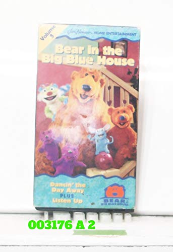 Bear in the Big Blue House, Vol. 3 - Dancin' the Day Away / Listen Up [VHS]
