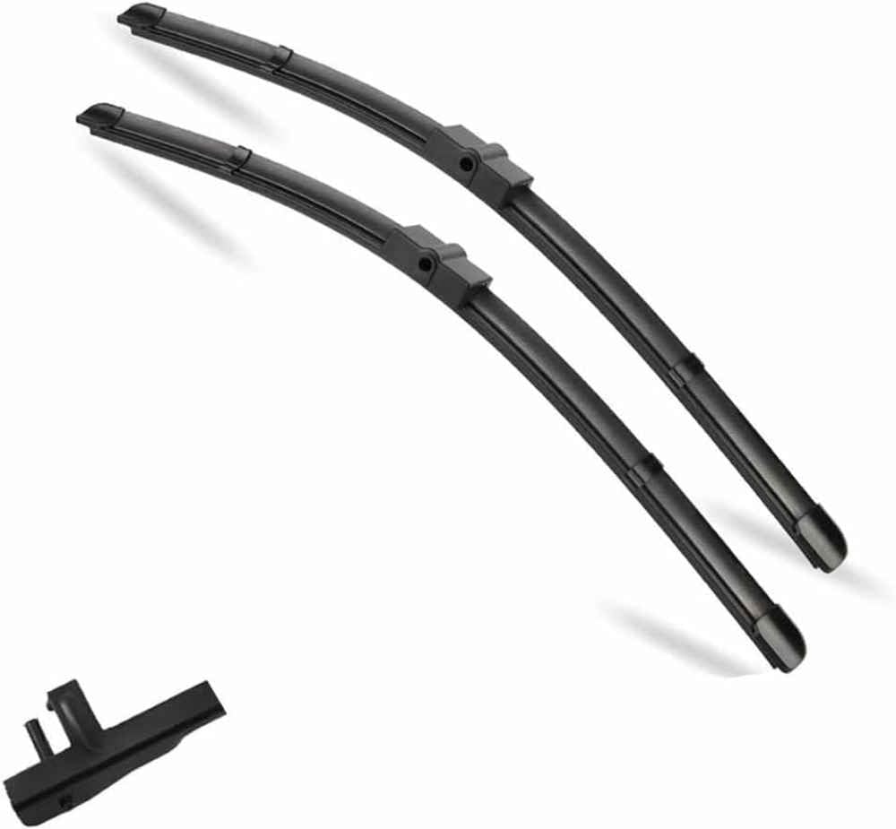 DZTYNKO Car Windscreen Wiper Blades Set for Mazda 3 Mazda3 BK 2003-2009 21in+19in, Front Window Wipers for Clear Visibility, Replacement Wiper Blades