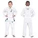 Elite Sports IBJJF Ultra Light BJJ Brazilian Jiu Jitsu Gi for Kids with Preshrunk Fabric and Free Belt
