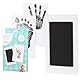 Pearhead Newborn Baby Handprint Or Footprint Clean-Touch Ink Pad Kit, Baby Print, Newborn Keepsake, Black, 2 Uses, Small Size