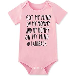 Loveternal Neutral Baby Girls Boys Cotton Romper Cute Saying Newborn Clothes 0-12 Months…