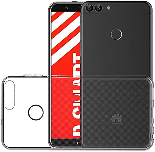 Captor Cover Trasparente per Huawei P Smart, Custodia TPU in Silicone