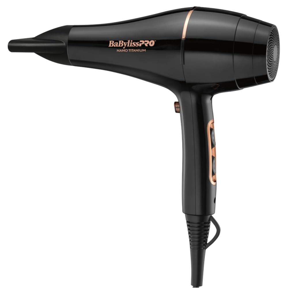 Secador de Cabelo BaBylissPRO Nano Titanium, 2000W - 220V
