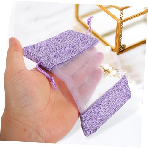 10 bolsas de saco lavanda rellenable de ERINGOGO miniatura 5