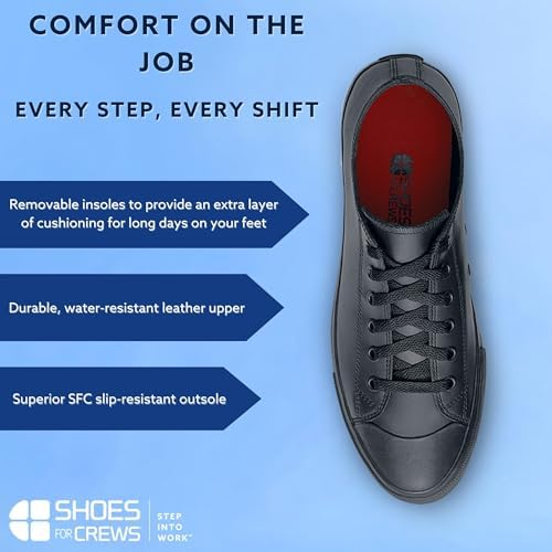Shoes For Crews CAMBRIDGE III Herren Arbeitsschuhe Gr. 45 Shoes For Crews CAMBRIDGE III Herren Arbeitsschuhe Gr. 45