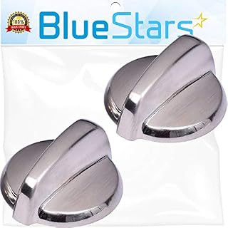 Ultra Durable WB03T10325 Range METAL Knob Replacement Part by Blue Stars - Exact