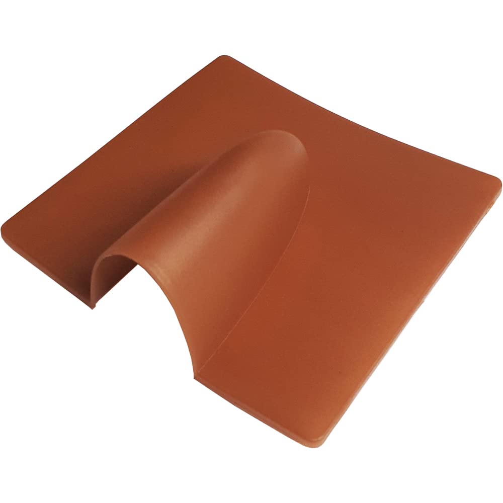 Loops Brown Qty 50 – External Brick Buster Plate - Cable Outdoor Wall Entry Burst Tidy Cover - Satellite/Coaxial/Sat/Coax Blast