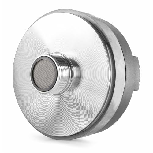 Skytec Moteur à Compression en Titane, 80 Watts, 8 Ohms, Bobine 44mm, Aimant 20 Oz, Connexion Vissée, Sonorisation Professionnelle, Rendement Élevé
