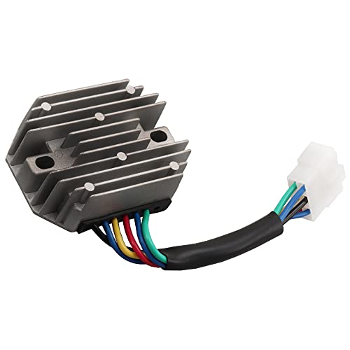 Voltage Regulator Rectifier Fits For Kubota Grasshopper Kokusan Denki Yanmar ZD18 ZD21 ZD25 718D 721D 1822D 721G RTV500 185530 RS5101 15351-64600 15351-64601 15351-64603 15531-64601 19267-64600