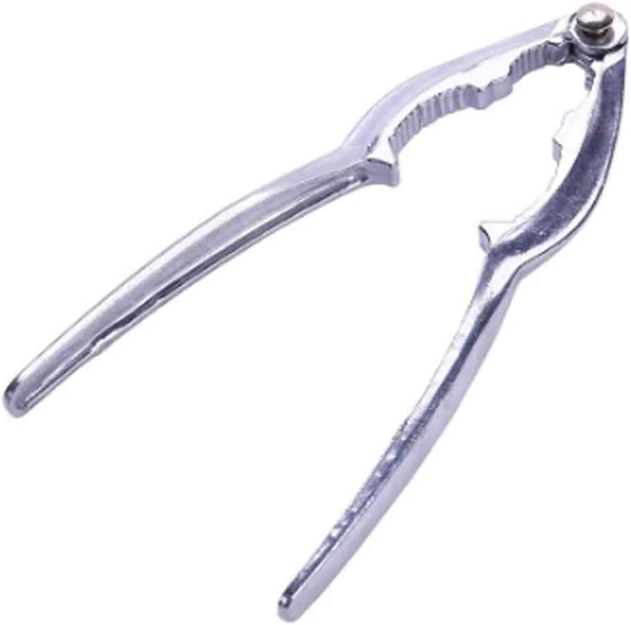 JSEIAJB Alloy Kitchen Nut Sheller Nut Peeling Machine Clip Tool Nutcracker Clip Cookie Broken Almond Walnut Pecan Hazelnut Crab Cracker