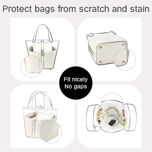 Image of Fits for Picotin Bag Insert Organizer For Hermes(18,Craie)