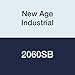 Newage Industrial 2060SB Adjustable Shelf, 20" Diameter x 60" Length, Solid Brute Reinforced Style, 800# Capacity