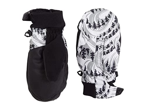 Obermeyer Luva com estampa de polegares para cima (crianças pequenas/crianças grandes) Swirli-Q SM