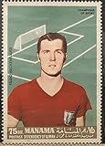  Francobollo Stamp 75 Dh Champions of Sport Franz Beckenbauer Dependance of Ajman 1970 USATO