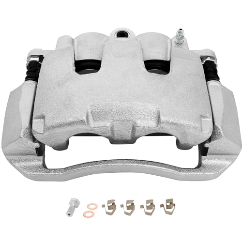 Image of SCITOO Front Left Brake Caliper With Bracket 18B5054 Compatible For Chrysler Aspen 07-09 For Dodge Dakota 09-10 For Dodge For Durango 07-09 For Dodge Ram 1500 09-10, For Ram 1500 /Dakota