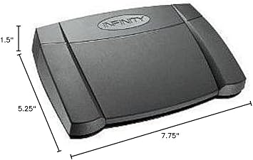 VEC in-USB-2 Infinity Digital Foot Control with USB Computer Plug
