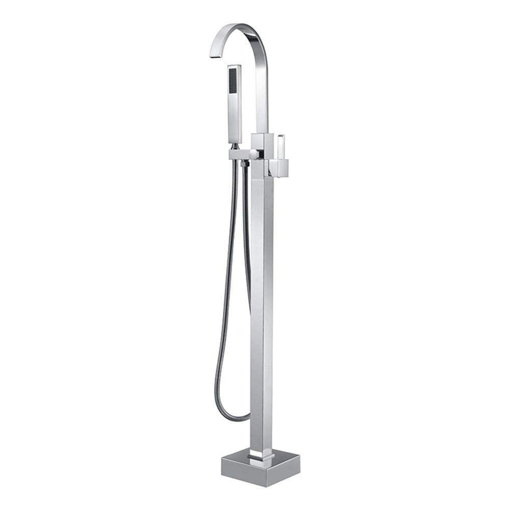 Ensemble de robinets de baignoire sur pied pour système de douche complet en laiton