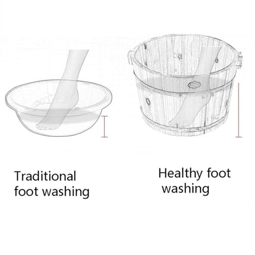 Spa de pies de madera para pedicura y cuidado miniatura 4