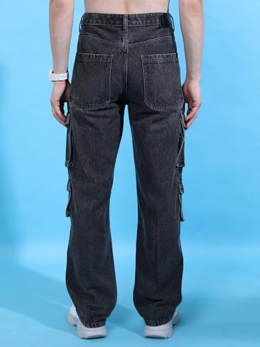 Image of Highlander Men's Relaxed Fit Jeans | Mid Rise | Cotton | Jeans for Men
