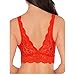 Produktbild TOPKEAL Damen Sport-BH Frauen Sexy Lace Deep V Bralette Wireless Unterwäsche Dessous BH Crop Unterwäsche Weste Yoga-Büstenhalter Läuft Lässig Tank Mode 2020