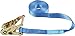Produktbild Connex Zurrgurt - Einteilig - 5 m x 25 mm - 1500 kg maximale Belastbarkeit - Mit Spannratsche, ohne Haken - Aus Polyester / Spanngurt / Ladungssicherung / Ratschengurt / B34410