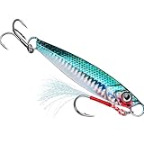 Fishing Swimbait Jigs Lure Jigging Spoon Lures Fast Sinking Jigging Baits Fishing Lures for Walleye Saltwater Fish Baits