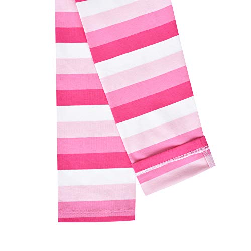 Image of Sunny Fashion Girls Outfit Set 2 Piece Cotton Heart Casual Dresss Top Pants