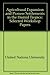 Produktbild Agricultural Expansion and Pioneer Settlements in the Humid Tropics: Selected Papers Presented at a Workshop Held in Kuala Lumpur, 17-21 September 1: Selected Workshop Papers
