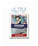 Ce coffret Ultraboost contient la carte principale à l'avant du coffret + 9 cartes supplémentaires de la série One Piece 14 