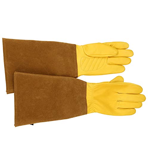 Olson Deepak Long Gardening Gloves For Women Rose Pruning Garden Glove Ladies Protective Gloves For Yard & Outdoor Work #TOP7