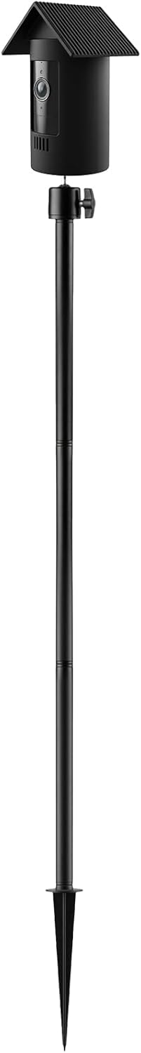 Outdoor Camera Ground Stake Mount Stand for Ring Stick Up Cam Battery HD Security Camera, Sturdy Ground Spike Mounting Bracket