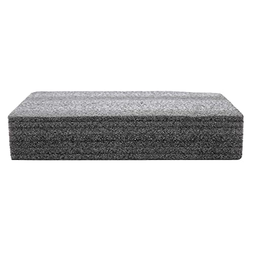 Base en mousse à feutrer à l'aiguille, base en feutre, tapis éponge carré double face pour feutrage à l'aiguille, tapis en mousse pour travaux manuels pour pieds de chaise (250 x 150 x 52 mm) Cover