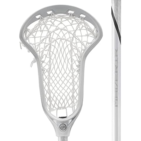 Lacrosse Unlimited Maverik Ascent+ Womens Full Mesh Complete Stick (Black) Cover