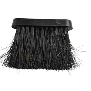 Eawfgtuw Kamin-Schornsteinbürste mit Holzgriff