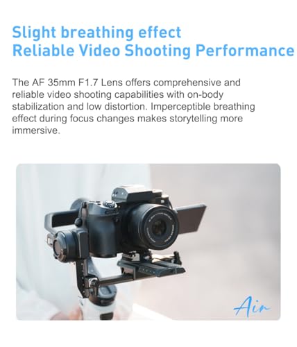 Image of VILTROX 35mm f1.7 E, 35mm f /1.7 e-Mount APSC AF Lens for Sony e Mount, Autofocus Lens Large Aperture Prime Lens for Sony e Mount a7cr a7cii a7c a6700 zv-e100 a6600 a6400 a7iv a7iii