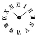AJH Horloge Murale créative surdimensionnée Salon Horloge Murale Bricolage 3D personnalité Artistique Miroir Stickers muraux décoratif Cloche muet Horloge Montre