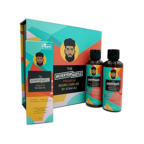 beard oil for black men - #EverydayHustle Complete Beard Oil Care Kit for Men | Beard Shampoo | Beard Oil | Beard Conditioner | Black and Mixed Men | Limited Edition