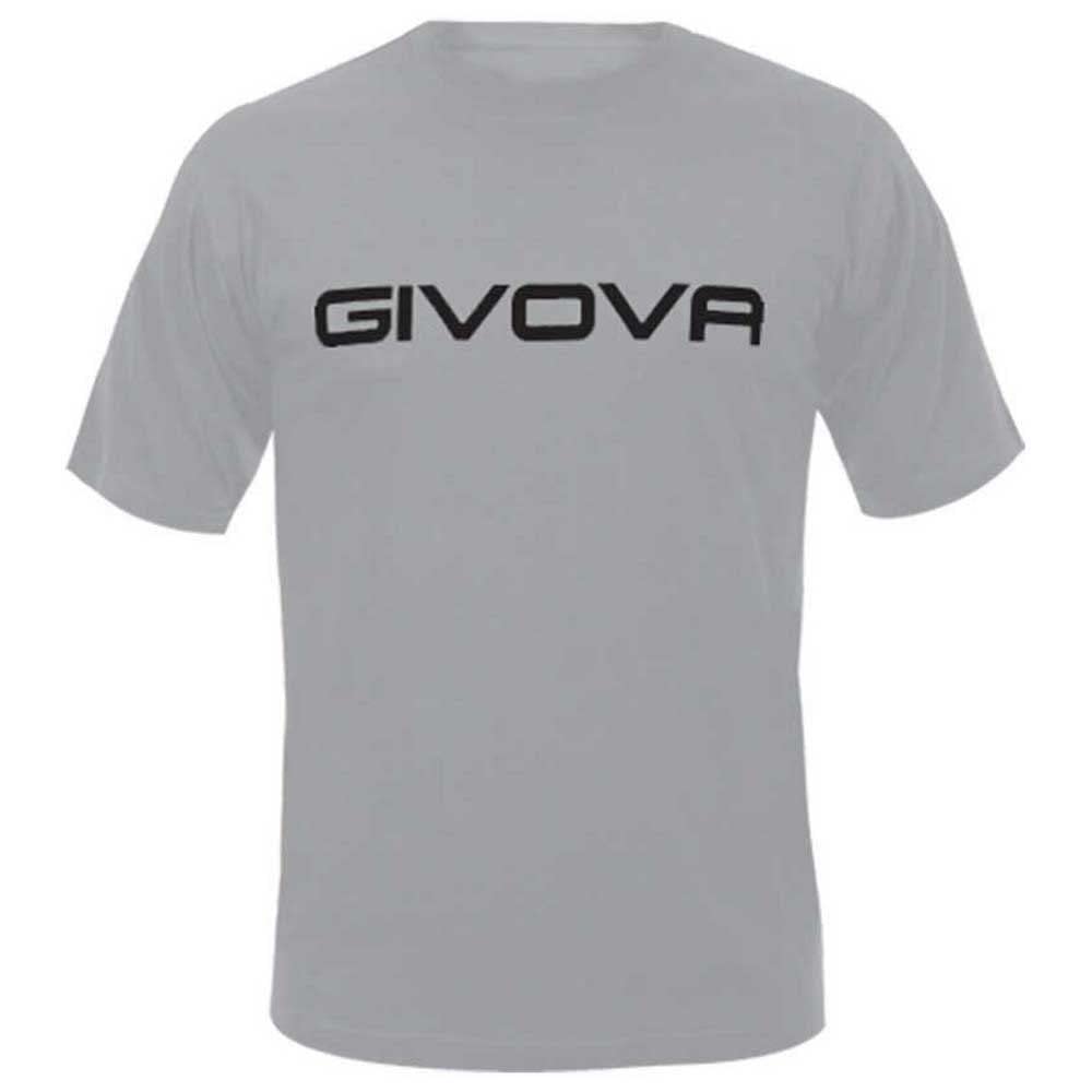 Givova Unisex Gris T-Shirt Aus Baumwolle Spot
