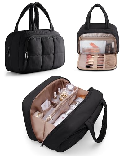 Marscamd Travel Toiletry Bag for Women with Hanging Hook, Water