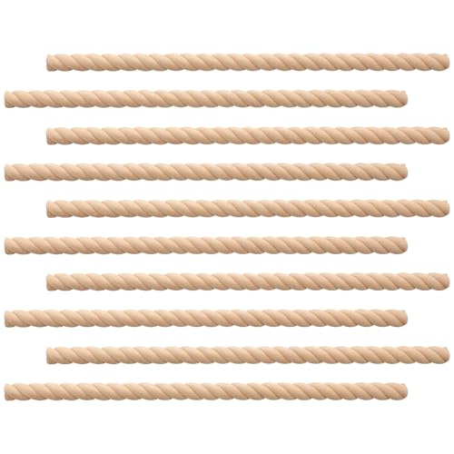 Moldura decorativa de madera de haya tallada de madera de haya, decoración de marco, materiales de manualidades para armario, mantel, manualidades, muebles, espejo, puerta, aparador, estantes