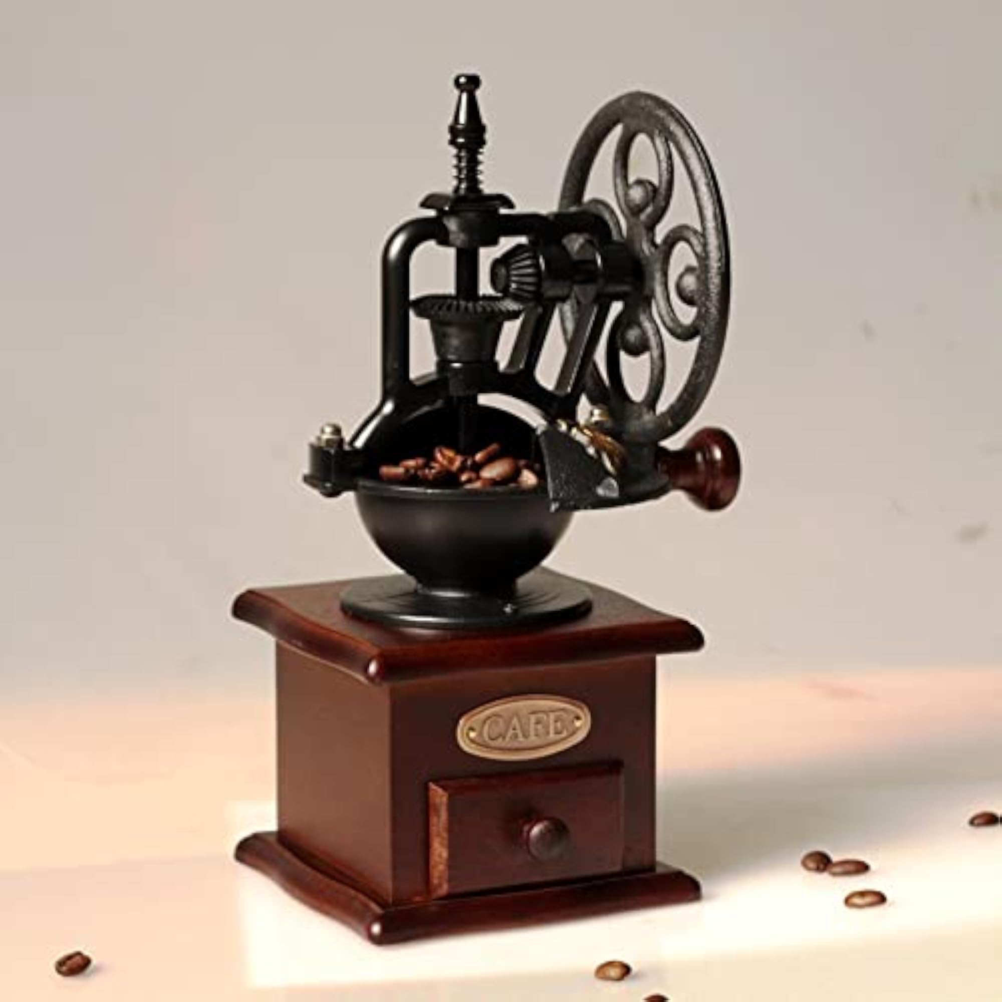 Manual Coffee Grinder Windmill Wheel For Home Decoration
