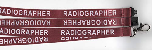 5 x Radiografo Mulberry/White Hospital ID Cordones médicos de radiografía: Free UK P&P & P