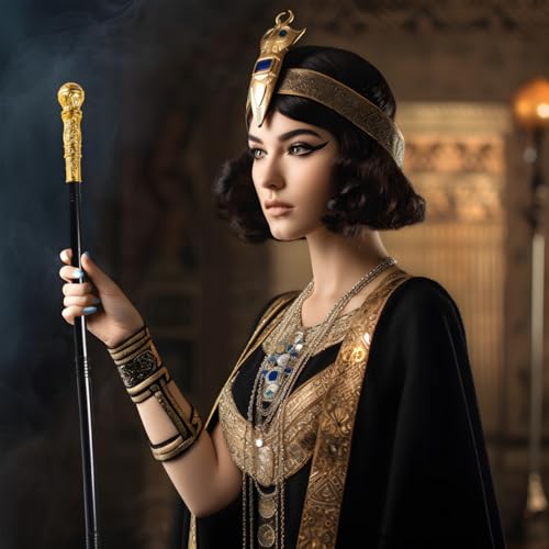 image for Spooktacular Creations Walking Cane Costume, Vintage Staff Prop Stick 