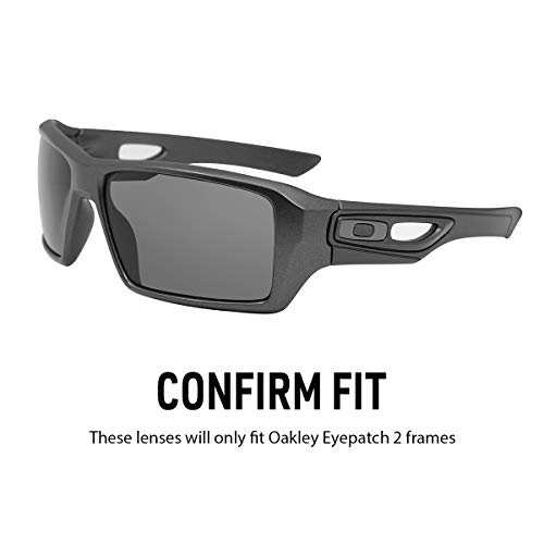 Ikon Lenses Polarized Replacement Lenses For Oakley Eyepatch 2 Sunglasses (Rose Gold Mirror) #TOP2