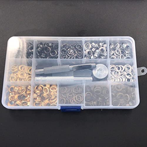 Kit d'oeillets en métal pour éviter le déchirement des tissus - 4